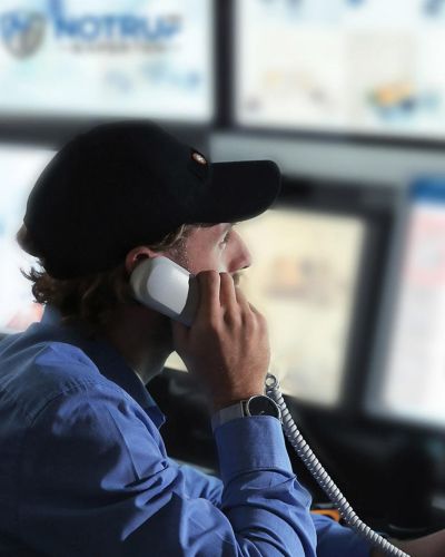 Notruf- und Serviceleitstelle (NSL) der Notrufexperten für Alarm- und Videoaufschaltungen